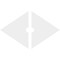 Ekena Millwork Diamond Architectural PVC Ceiling Medallion, 32"W x 21 3/8"H x 3"ID x 11 1/4"C x 1"P, Two-Piece CMP32X21DD2-03000 - alternate 4